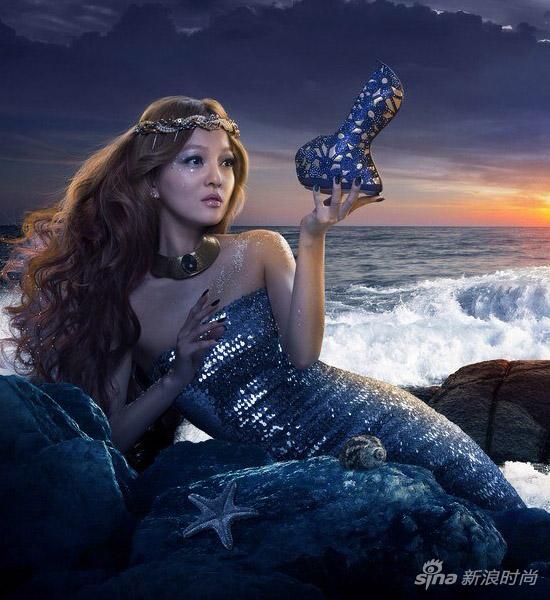 新媳妇高圆圆开鞋铺 女明星不务正业忙开店