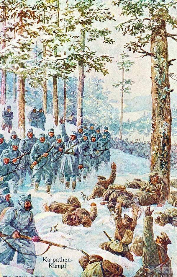 一战民众宣传画 德国宣传战