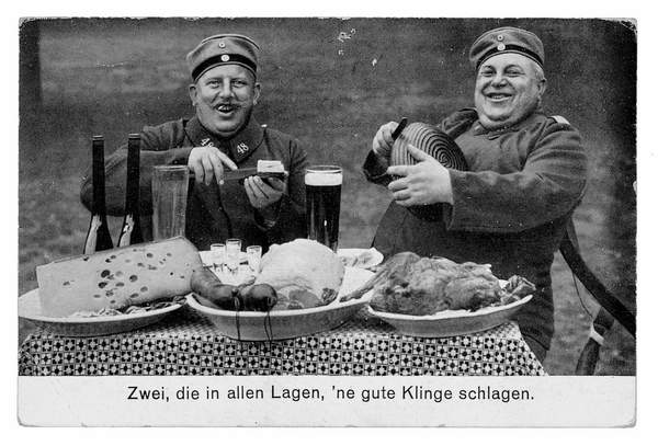 一战民众宣传画 德国宣传战