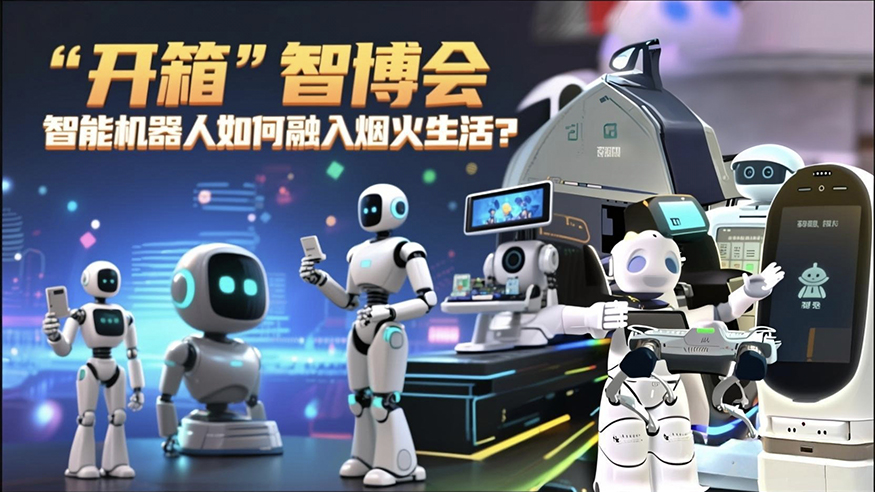 “开箱”智博会｜从展台走到身边 智能机器人如何融入烟火生活？