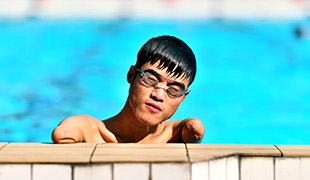 遊弋在碧波中的無臂&ldquo;飛魚&rdquo;