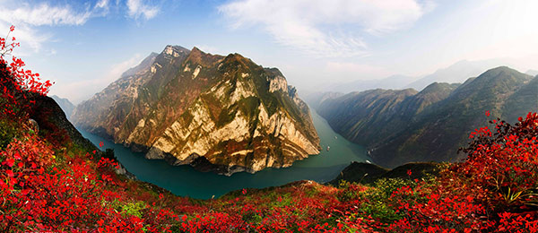 又到三峽紅葉最美時 重慶巫山國際紅葉節21日啟幕