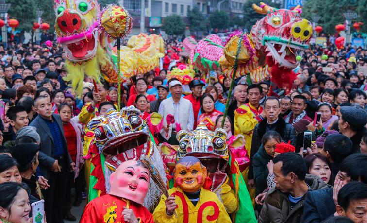 年味十足迎新春 喜氣洋洋過新年