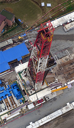 無人機看頁岩氣開採