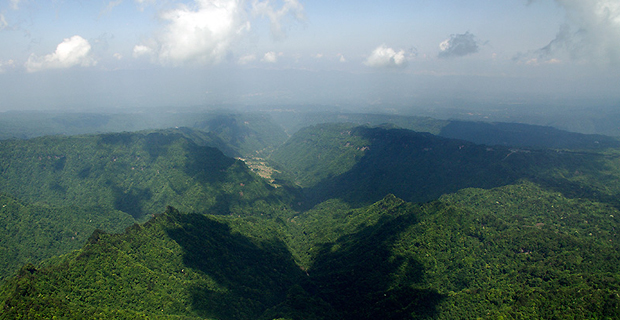 航拍重慶大風堡 群巒起伏滿眼皆綠