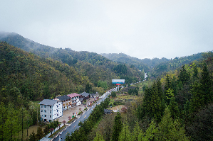 航拍石柱萬勝壩村 &ldquo;莼&rdquo;美鄉村煥新生