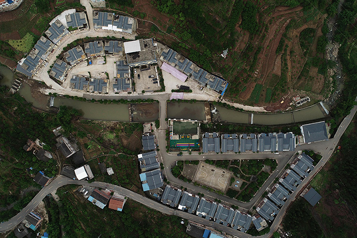 新華鷹航拍齊聖村