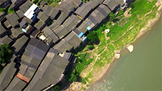 航拍白沙古鎮 靜享慢時光