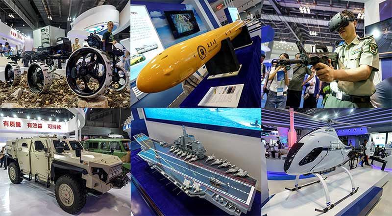 新華網現場打探軍博會超燃&ldquo;高精尖&rdquo;裝備