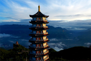 無人機雲端邂逅重慶雲臺寺 美景與清涼同在