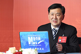 北碚区委书记周旭做客新华网