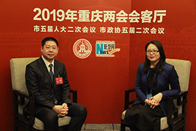 重庆市开州区委副书记、区政府代理区长蒋牧宸做客新华网