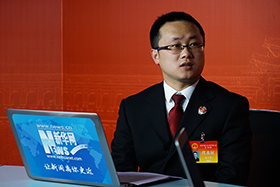 重庆市人大代表、忠县人民检察院检察官朱小武做客新华网