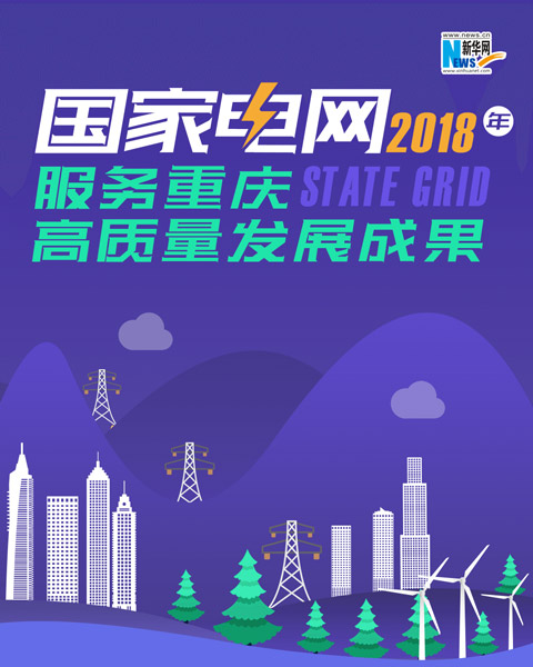 国家电网2018年服务重庆高质量发展成果