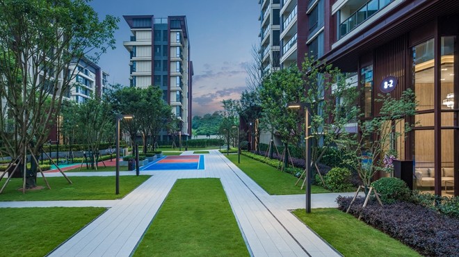 龍湖開元項目實景圖