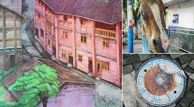 用色彩裝點街巷風貌 重慶這條&ldquo;壁畫街&rdquo;火了！