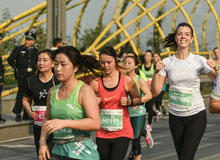 2019重庆国际女子半程马拉松赛交通引导提示