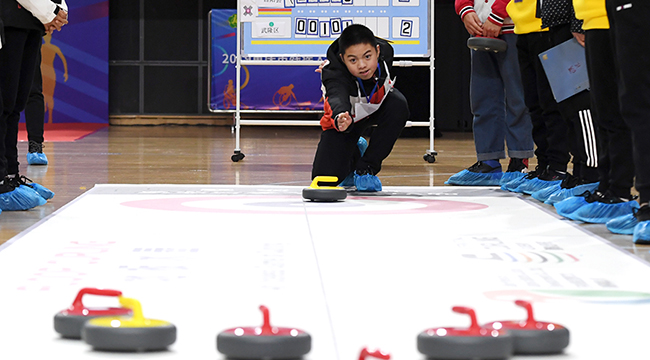 2019年重慶殘疾人旱地冰壺賽開賽