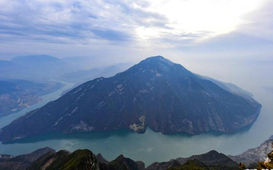 航拍长江三峡