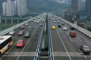 航拍應急響應&ldquo;降級&rdquo;首日的山城重慶