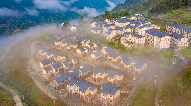 無人機航拍：茶山村的春天