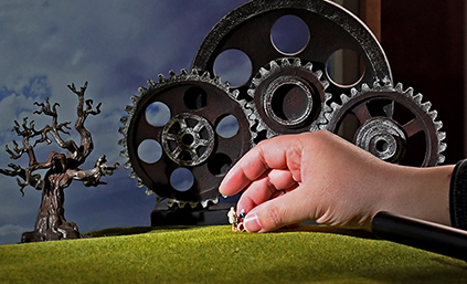 微縮攝影下的&ldquo;造夢空間&rdquo;