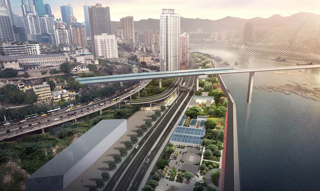 长滨路改造项目效果图