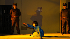 實景演藝《歌樂忠魂》在渣滓洞內首演