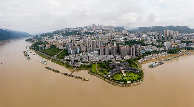 “長江2021年第1號洪水”過境三峽庫區