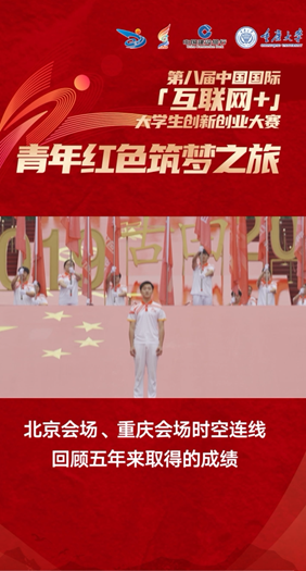 北京会场、重庆会场时空连线
