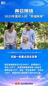 【两会现场：2023年重庆人的“幸福账单”】实施一批重点民生实事