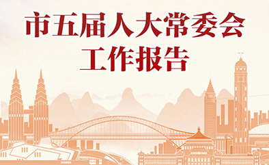 一图读懂市五届人大常委会工作报告