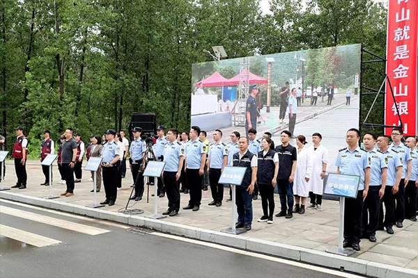 协作联动，以练驻防 重庆市黔江区、酉阳县联合开展突发环境事件应急演练