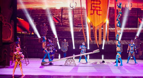 雜技劇《花木蘭》四藝節驚艷開場